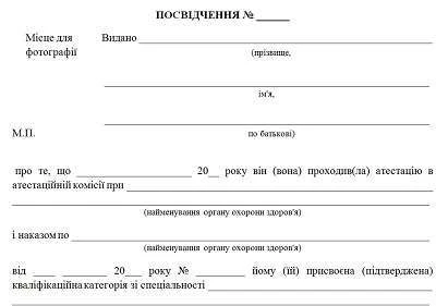 4 ключові документи для атестації лікарів 4 ключові документи для атестації лікарів