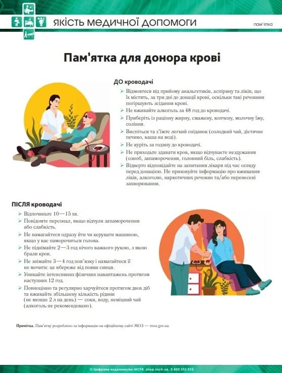 Санітарний бюлетень: пам'ятка щодо створення Санітарний бюлетень: пам'ятка щодо створення